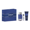 Montblanc Explorer Ultra Blue zestaw - woda perfumowana 100 ml + woda perfumowana   7,5 ml + żel pod prysznic 100 ml