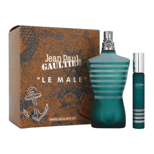 Jean Paul Gaultier Le Male zestaw - woda toaletowa 125 ml + woda toaletowa 20 ml