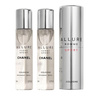 Chanel Allure Homme Sport Cologne woda kolońska 3 x 20 ml - travel spray and two refills