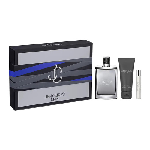 Jimmy Choo Man zestaw - woda toaletowa 100 ml + woda toaletowa   7,5 ml + żel pod prysznic 100 ml