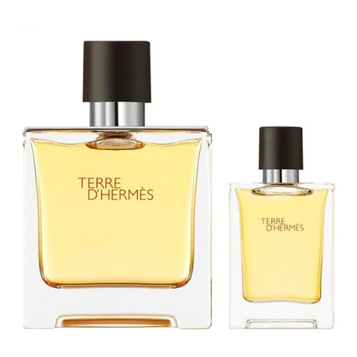 Hermes Terre d'Hermes  zestaw - perfumy  75 ml + perfumy  12,5 ml