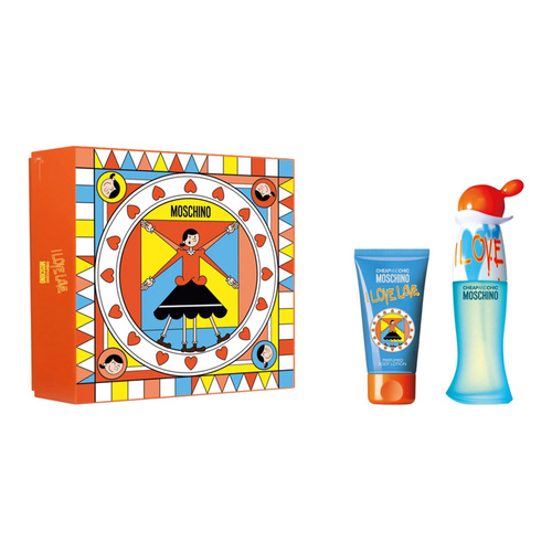 Moschino I Love Love zestaw - woda toaletowa  30 ml + balsam do ciała  50 ml