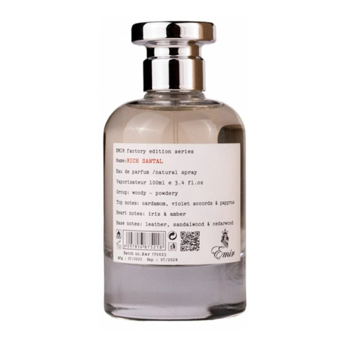 Emir Rich Santal Factory Edition woda perfumowana 100 ml TESTER