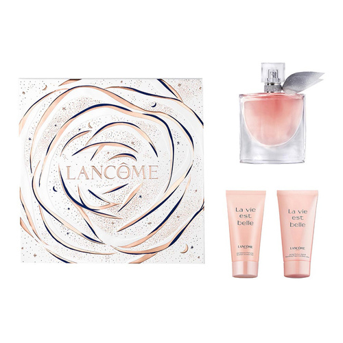 Lancome La Vie Est Belle zestaw - woda perfumowana  50 ml + balsam do ciała 50 ml + żel pod prysznic 50 ml