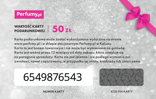 Karta podarunkowa  50 zł