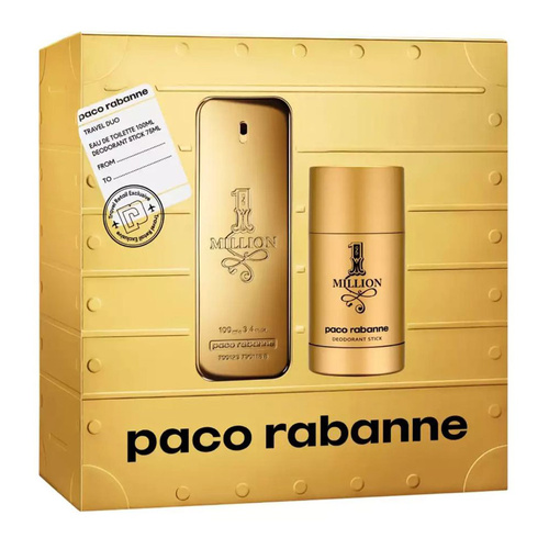 Paco Rabanne 1 Million zestaw - woda toaletowa 100 ml + dezodorant sztyft 75 ml