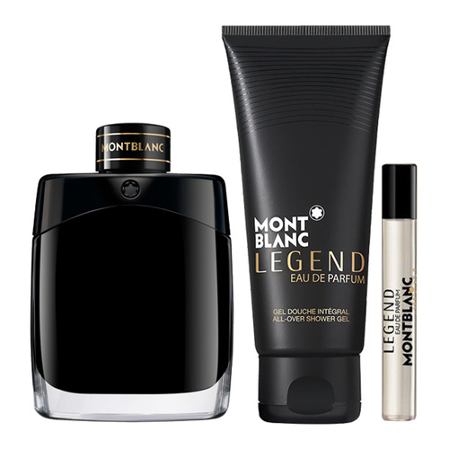 Montblanc Legend Eau de Parfum zestaw - woda perfumowana 100 ml + woda perfumowana   7,5 ml + żel pod prysznic 100 ml