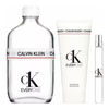 Calvin Klein ck Everyone zestaw - woda toaletowa 100 ml + woda toaletowa  10 ml + żel pod prysznic 100 ml