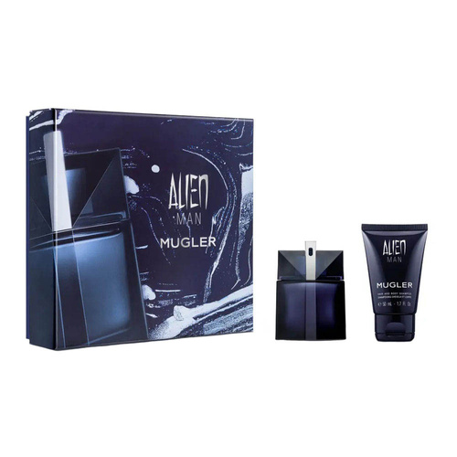 Mugler Alien Man  zestaw - woda toaletowa  50 ml + żel pod prysznic  50 ml