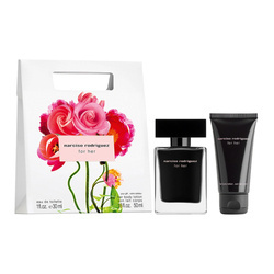 Narciso Rodriguez For Her zestaw - woda toaletowa 30 ml + balsam do ciała 50 ml