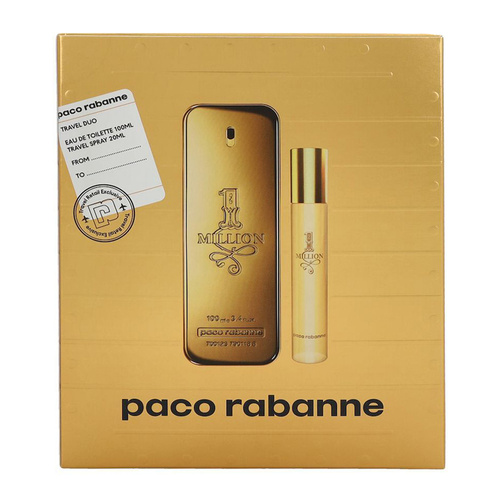 Paco Rabanne 1 Million zestaw - woda toaletowa 100 ml + woda toaletowa 20 ml