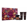 Versace Crystal Noir  zestaw - woda toaletowa  90 ml + woda toaletowa   5 ml + balsam do ciała 100 ml + żel pod prysznic 100 ml