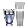 Paco Rabanne Invictus  zestaw - woda toaletowa 100 ml + żel pod prysznic 100 ml