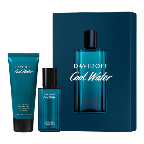 Davidoff Cool Water Men zestaw - woda toaletowa 40 ml + żel pod prysznic 75 ml
