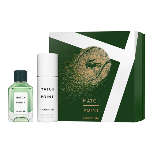 Lacoste Match Point zestaw - woda toaletowa 100 ml + dezodorant spray 150 ml