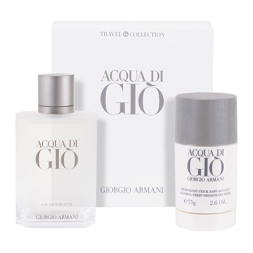 Giorgio Armani Acqua di Gio pour Homme zestaw - woda toaletowa 100 ml + dezodorant sztyft  75 g
