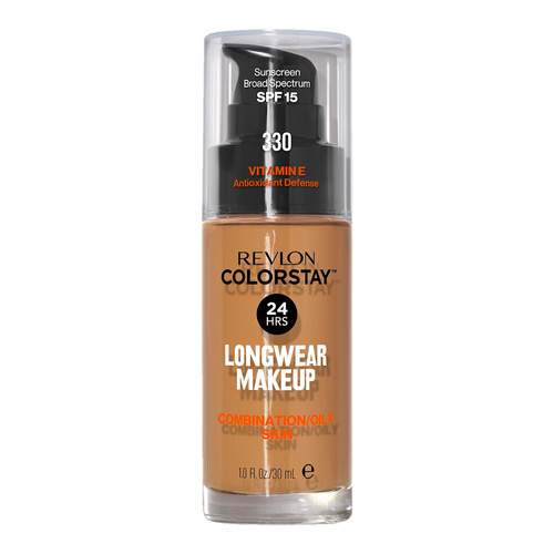 Revlon ColorStay with Pump podkład dla cery tłustej i mieszanej z pompką 30 ml - 330 Natural Tan