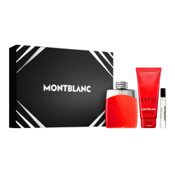 Montblanc Legend Red zestaw - woda perfumowana 100 ml + woda perfumowana   7,5 ml + żel pod prysznic 100 ml