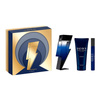 Carolina Herrera Bad Boy Cobalt zestaw - woda perfumowana 100 ml + woda perfumowana  10 ml + żel pod prysznic 100 ml