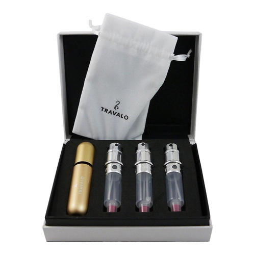 Travalo Classic HD Atomizer 3 x 5 ml - Gold
