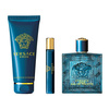 Versace Eros Men zestaw - woda toaletowa 100 ml + woda toaletowa  10 ml + żel pod prysznic 150 ml