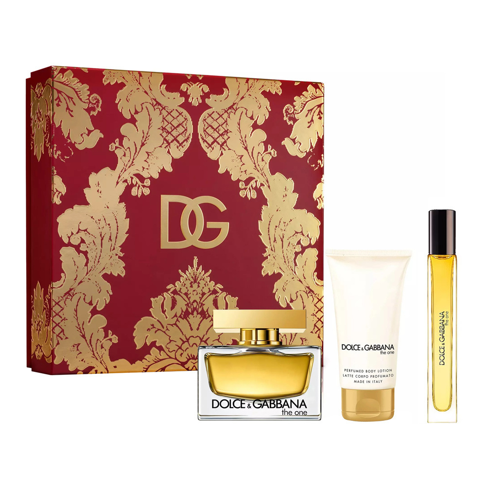 dolce & gabbana the one woda perfumowana 75 ml   zestaw  