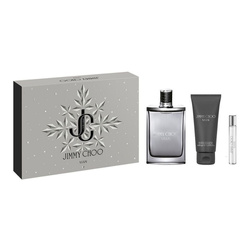 Jimmy Choo Man zestaw - woda toaletowa 100 ml + woda toaletowa   7,5 ml + żel pod prysznic 100 ml OUTLET