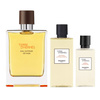 Hermes Terre d'Hermes Eau Intense Vetiver zestaw - woda perfumowana 100 ml + woda po goleniu   40 ml + żel pod prysznic  80 ml