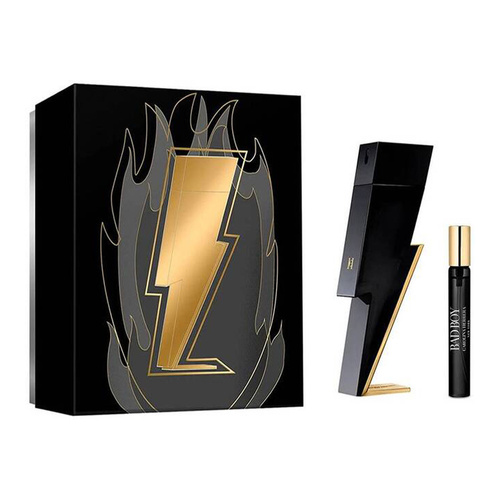 Carolina Herrera Bad Boy zestaw - woda toaletowa 100 ml + woda toaletowa  10 ml