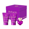 Versace Pour Femme Dylan Purple zestaw - woda perfumwana   5 ml bez sprayu + balsam do ciała  25 ml + żel pod prysznic  25 ml