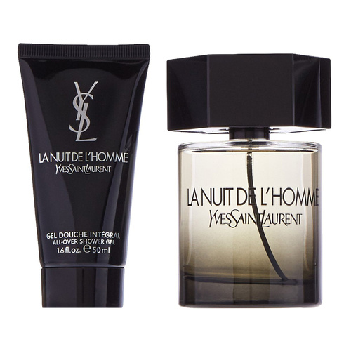 Yves Saint Laurent La Nuit De L'Homme zestaw - woda toaletowa 100 ml + żel pod prysznic  50 ml