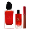 Giorgio Armani Si Passione zestaw - woda perfumowana 100 ml + woda perfumowana 15 ml + Liquid Lip Maestro 209 - 6,5 ml