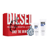 Diesel Only The Brave zestaw - woda toaletowa  75 ml + żel pod prysznic 100 ml + żel pod prysznic  50 ml