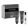 Montblanc Explorer zestaw - woda perfumowana   7,5 ml + balsam po goleniu  30 ml + żel pod prysznic  30 ml