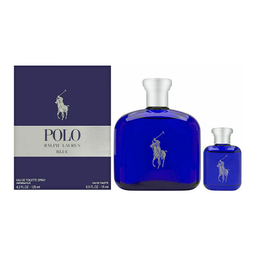 Ralph Lauren Polo Blue zestaw - woda toaletowa 125 ml + woda toaletowa 15 ml