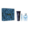 Versace pour Homme zestaw - woda toaletowa 100 ml + woda toaletowa 10 ml + żel pod prysznic 150 ml