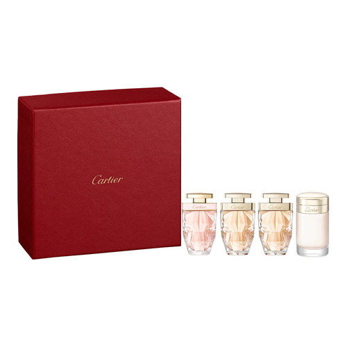 Cartier zestaw Miniaturek - La Panthere woda toaletowa 4 ml + La Panthere woda perfumowana 2x4 ml + Baiser Vole woda perfumowana 6 ml