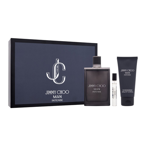 Jimmy Choo Man Intense zestaw - woda toaletowa 100 ml + woda toaletowa   7,5 ml + żel pod prysznic 100 ml