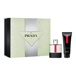 Prada Luna Rossa Carbon zestaw - woda toaletowa  50 ml + żel pod prysznic  75 ml