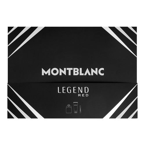 Montblanc Legend Red zestaw - woda perfumowana 100 ml + woda perfumowana   7,5 ml + żel pod prysznic 100 ml