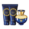 Versace pour Femme Dylan Blue zestaw - woda perfumowana  50 ml + balsam do ciała  50 ml + żel pod prysznic  50 ml
