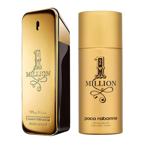 Paco Rabanne 1 Million  zestaw - woda toaletowa 100 ml + dezodorant spray 150 ml