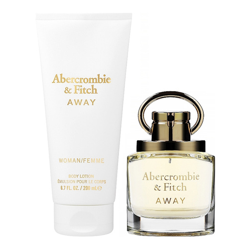 Abercrombie & Fitch Away Woman  zestaw - woda perfumowana  50 ml + balsam do ciała 200 ml