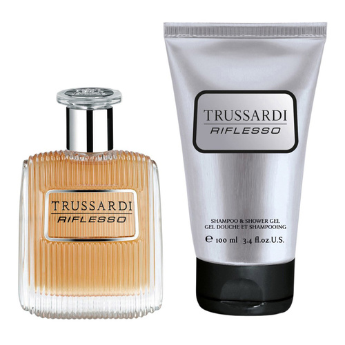 Trussardi Riflesso zestaw - woda toaletowa  50 ml + żel pod prysznic 100 ml