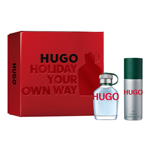 Hugo Boss Hugo Man zestaw - woda toaletowa 75 ml + dezodorant spray 150 ml