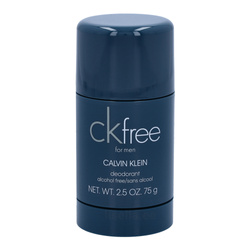 Calvin Klein ck free for men  dezodorant sztyft 75 g