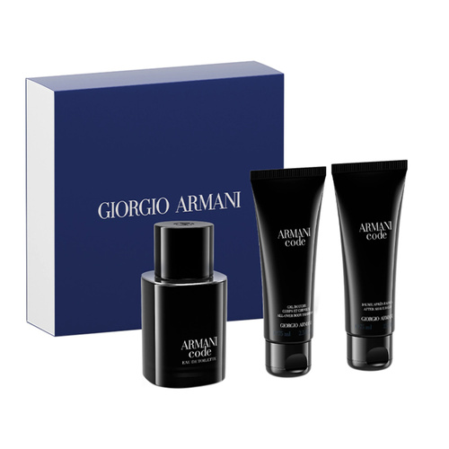 Giorgio Armani Armani Code Eau de Toilette pour Homme zestaw - woda toaletowa 50 ml + balsam po goleniu 75 ml + żel pod prysznic 75 ml