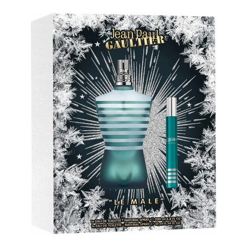 Jean Paul Gaultier Le Male  zestaw - woda toaletowa 200 ml + woda toaletowa  10 ml