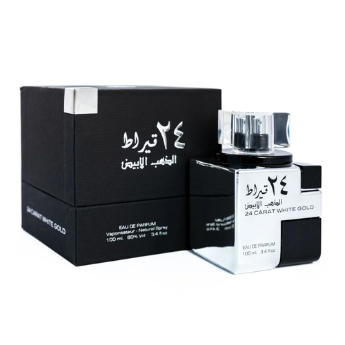 Lattafa 24 Carat White Gold woda perfumowana 100 ml