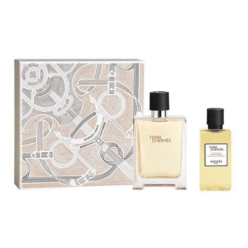 Hermes Terre d'Hermes  zestaw - woda toaletowa 100 ml + żel pod prysznic  80 ml